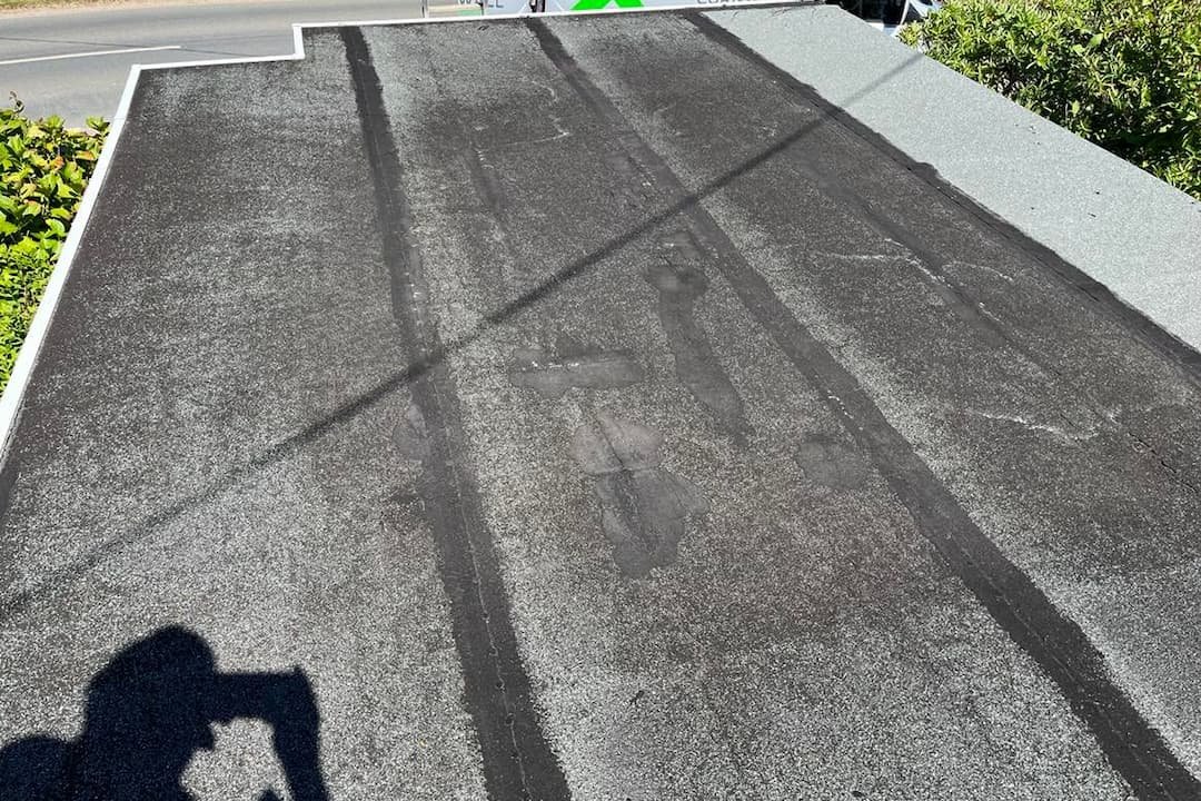Flat roof in Bodmin before