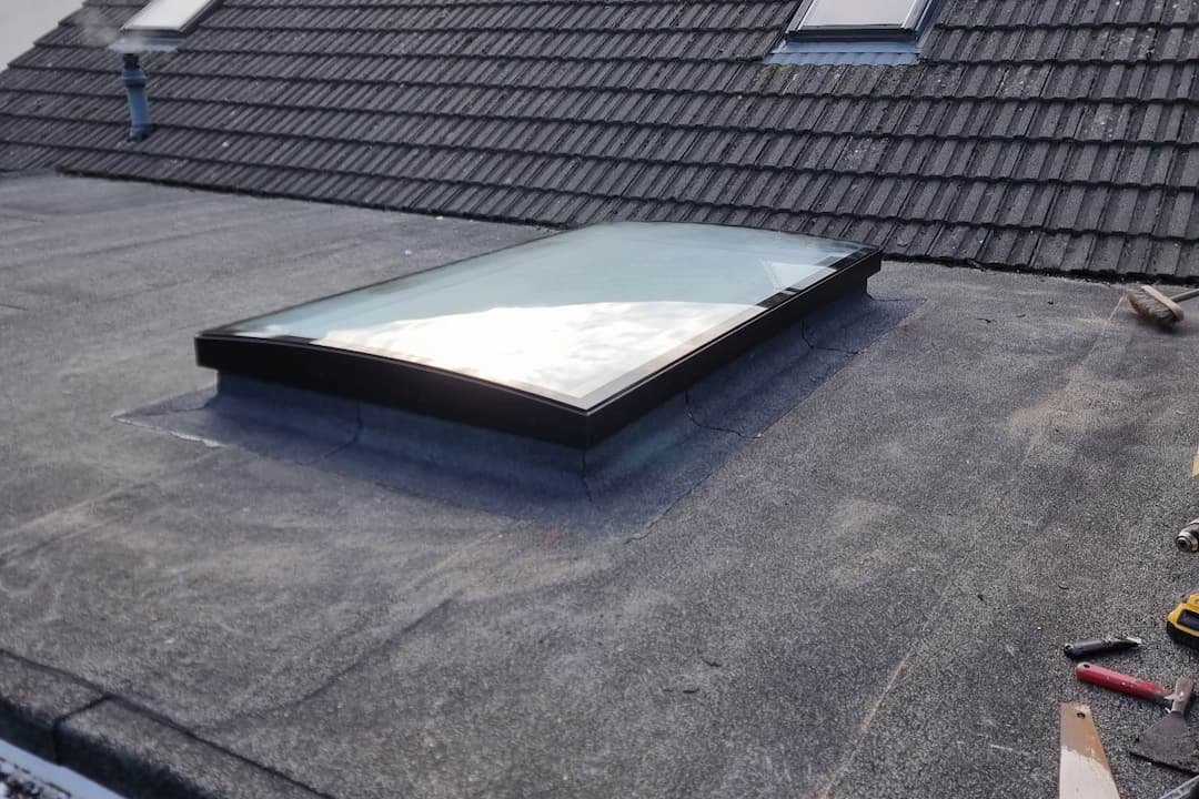 VELUX roof window installed