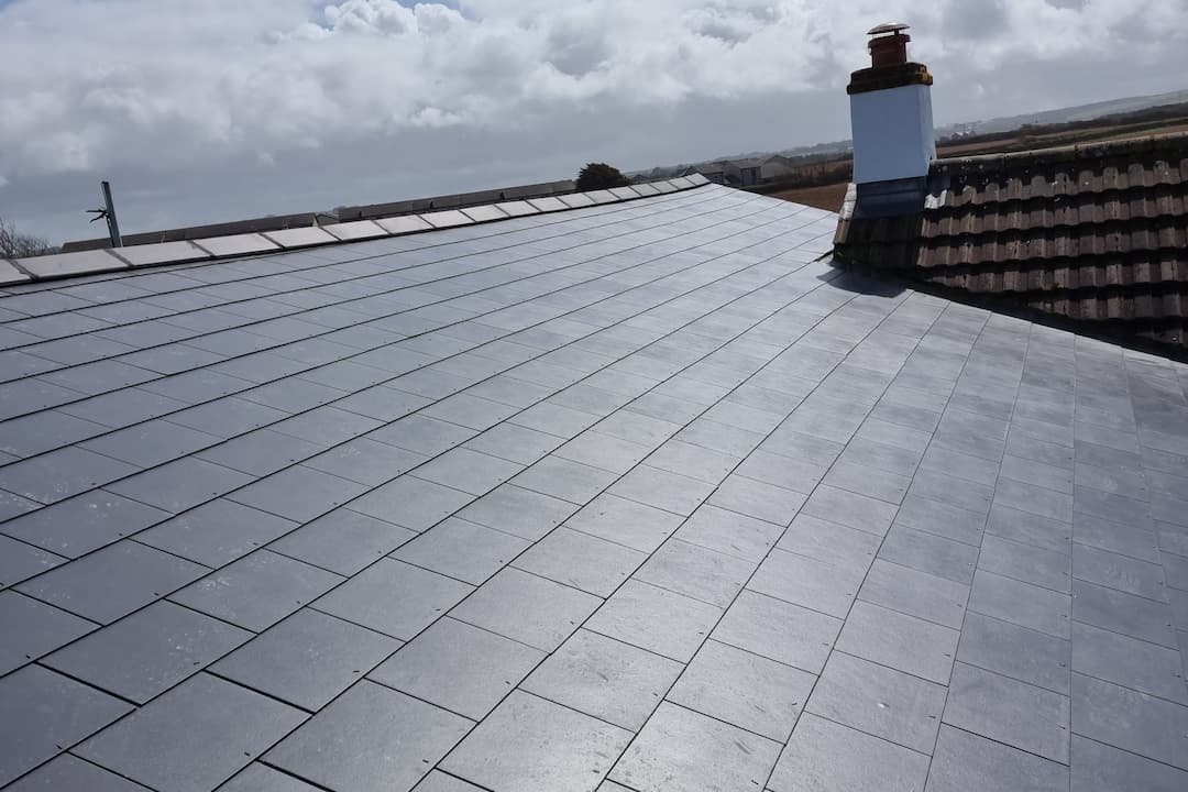 Slate roof